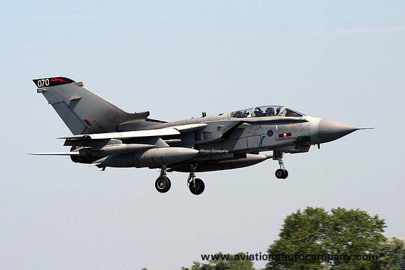 RAF 617 Squadron Panavia Tornado GR.4 ZA607/070 (2011)