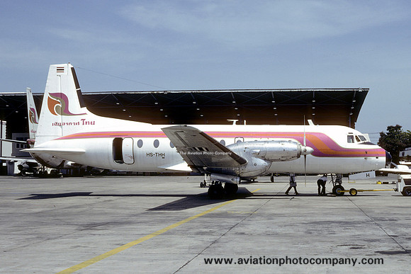 Bangkok Airways Hawker Siddeley HS748 HS-THH (1984)