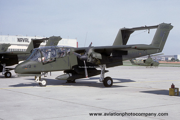 US Marines VMO-4 North American OV-10A Bronco 155480/MU-509 (1985)