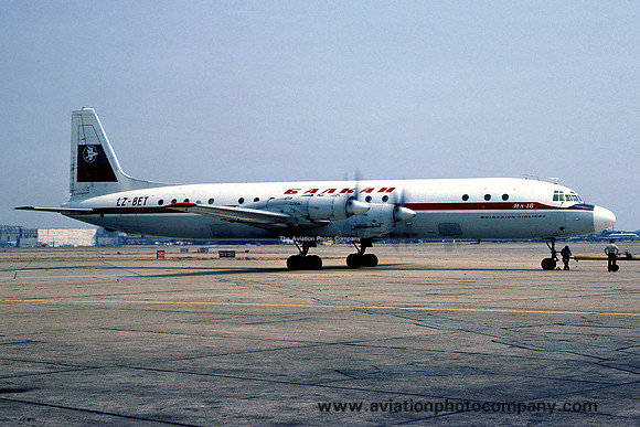 Balkan Ilyushin Il-18 LZ-BET (1976)