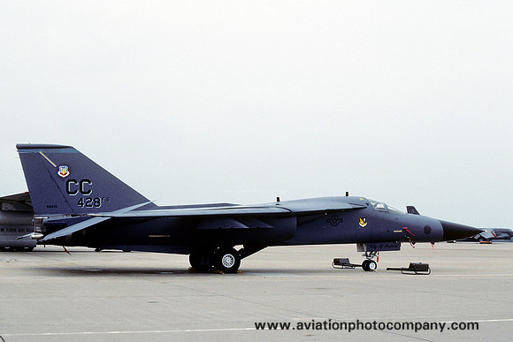 USAF 27 FW 426 FS General Dynamics F-111G Aardvark 69-6512/CC (1992)