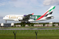 Emirates Airbus A380-861 A6-EOE at Manchester (2024)