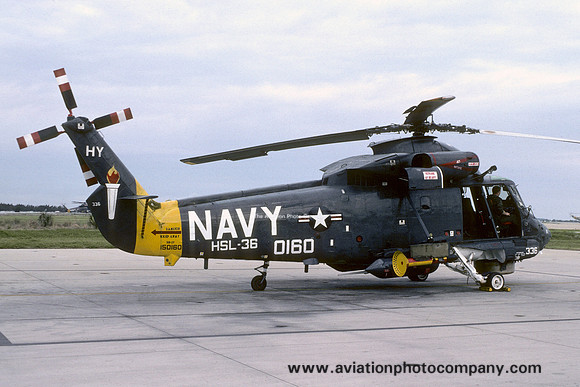 US Navy HSL-36 Kaman SH-2F Seasprite 150160/HY-336 (1980)