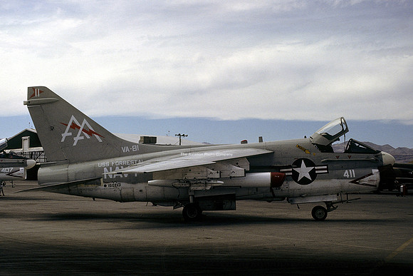 US Navy VA-81 LTV A-7E Corsair 160713/AA-411 (1979)