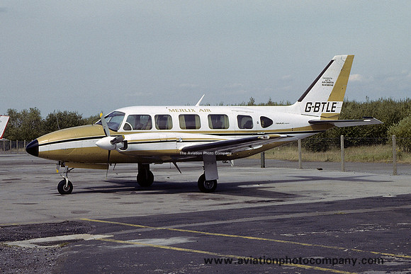 Merlix Air Piper PA-31-350 Navajo Chieftain G-BTLE (1979)