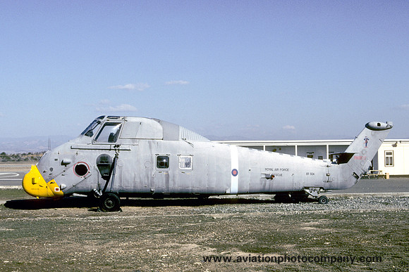 RAF Westland Wessex HC.2 XR504 at RAF Akrotiri (2000)