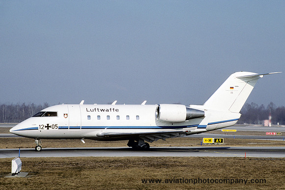 German Air Force FBS Canadair CL-601 Challenger 12+05 (2006)