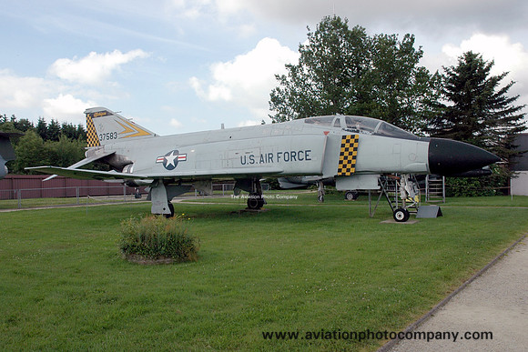 USAF Michigan ANG McDonnell F-4C Phantom 63-7583 at Hermeskeil (2013)