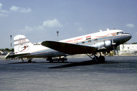 Yemen Airways Douglas DC-3-194C 4W-ABH (1977)