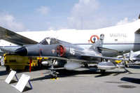 French Navy Dassault Super Etendard 46 at the Paris Air Show (1987)