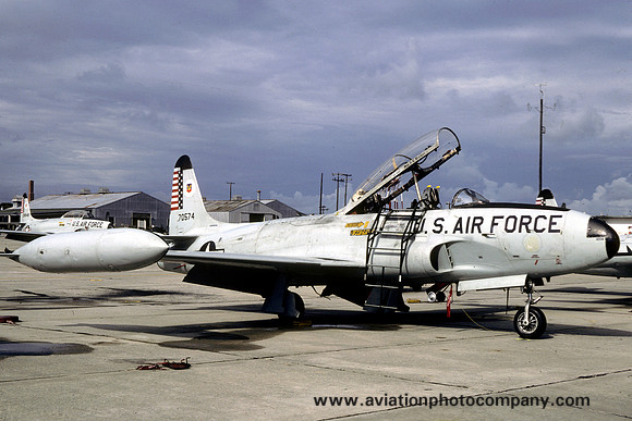 USAF ADWC Lockheed T-33A 57-0574 (1980)