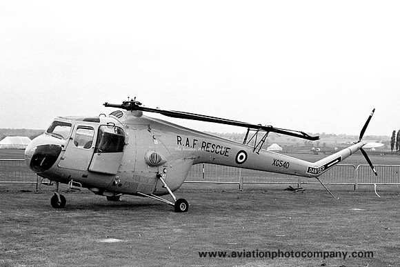 RAF 71 MU Bristol Sycamore HC.14 XG540 (1972)