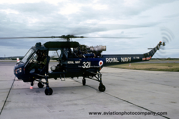 Royal Navy 829 Squadron Westland Wasp HAS.1 XT788/321 (1977)