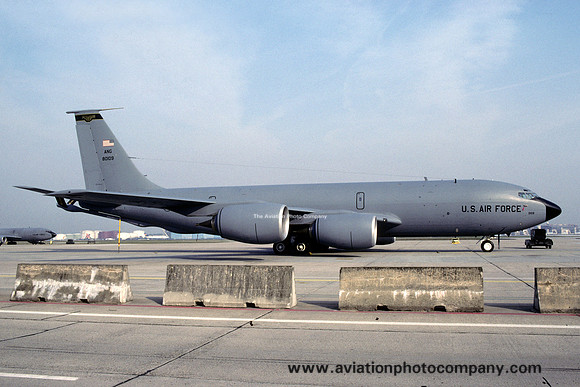 USAF Mississippi ANG 153 ARS Boeing KC-135R 58-0109 at Rhein Main (1999)