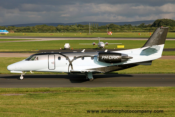 Dutch Civil Cessna 560 PH-DRK at Manchester (2013)