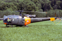 Swiss Air Force Sud Alouette III V-279 (1984)