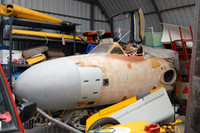 Royal Navy De Havilland Sea Venom FAW.22 XG737 at East Midlands Aeropark (2011)