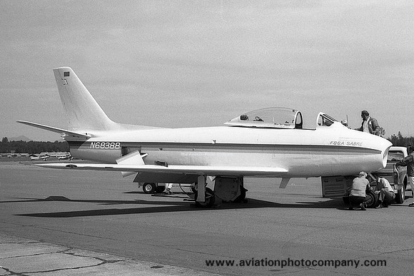 North American F-86A Sabre N68388 (1975)