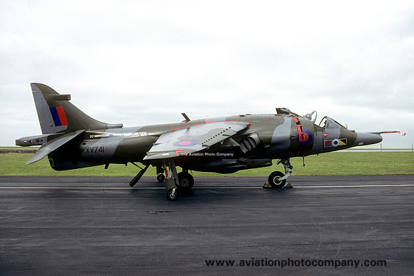 RAF 233 OCU HS Harrier GR.3 XV741 (1993)