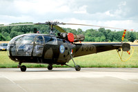 Dutch Air Force 300 Squadron Sud Alouette III A-247 (2004)