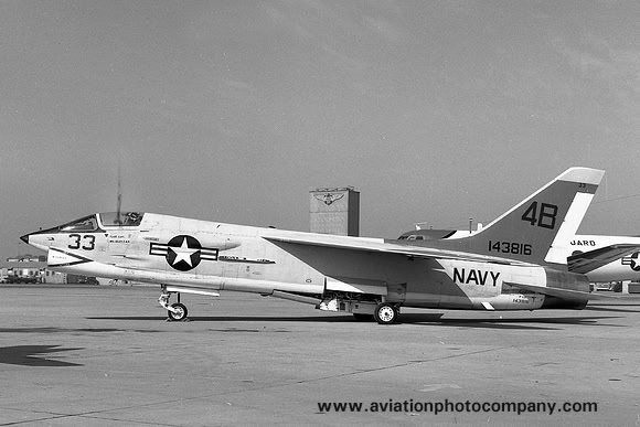 US Navy VT-86 Chance F-8A Crusader 143816/4B-33