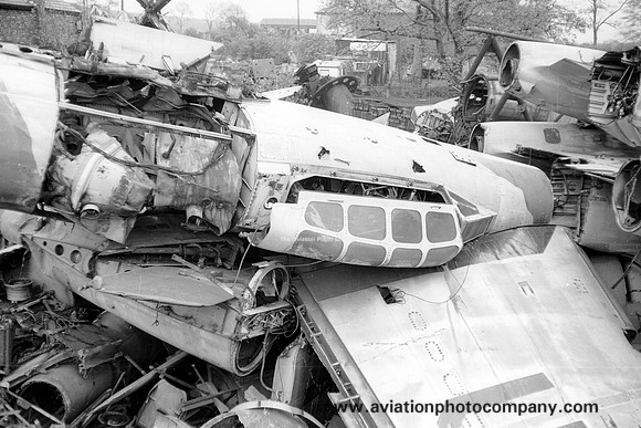 RAF Gloster Meteor T.7 Fuselages (1961)
