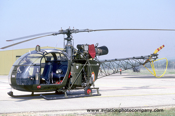 French Air Force EH1/67 Sud Alouette II 184/67-JL (1986)