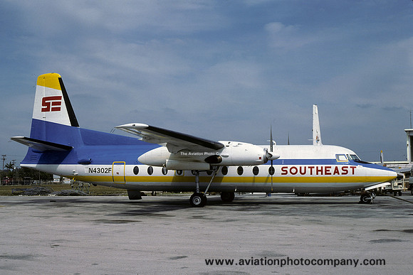 Southeast Airlines Fairchild F-27 N4302F (1979)