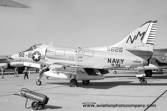 US Navy VA-195 Douglas A-4C Skyhawk 149626/NM-512