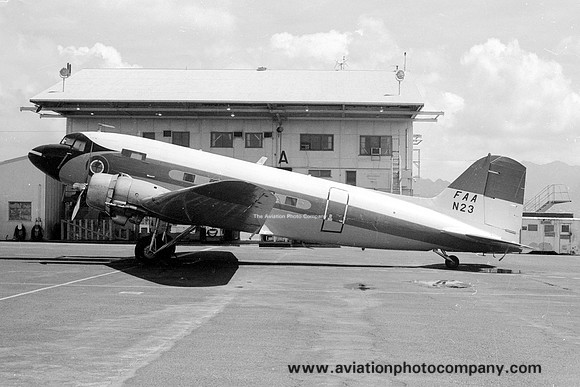 FAA Douglas C-47 Dakota N23 (1970)