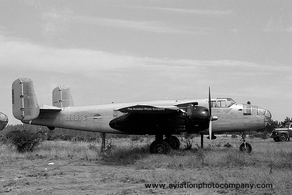 North American TB-25N Mitchell N2887G at Grass Valley (1967)