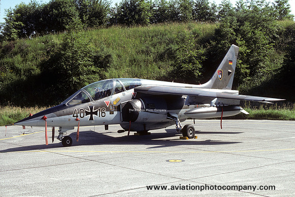 German Air Force JBG41 Dassault/Dornier Alpha Jet 40+16 (1984)