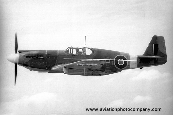 RAF North American Mustang I AM106 Air to Air