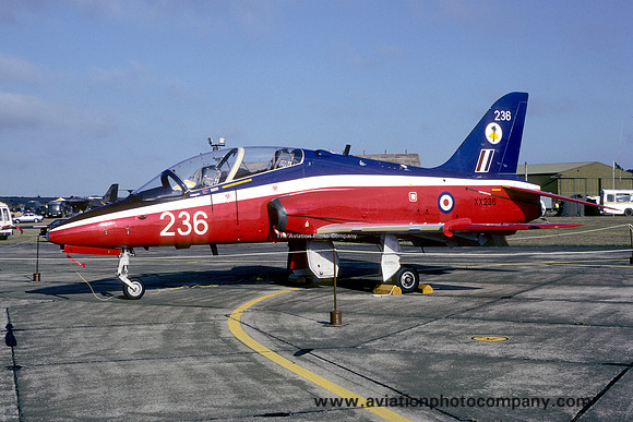 RAF 4 FTS Hawker Siddeley Hawk T.1 XX236 (1991)