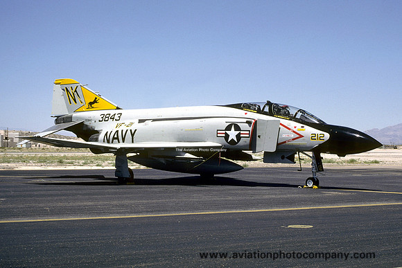 US Navy VF-21 McDonnell F-4J Phantom 153843/NK212 (1980)
