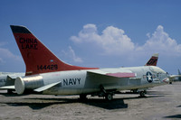 US Navy China Lake Chance DF-8F Crusader 144429 at MASDC Davis Monthan (1970)