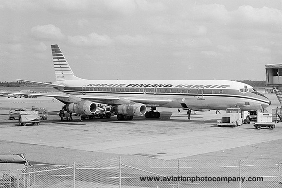 Karair Douglas DC-8-51 OH-KDM (1976)